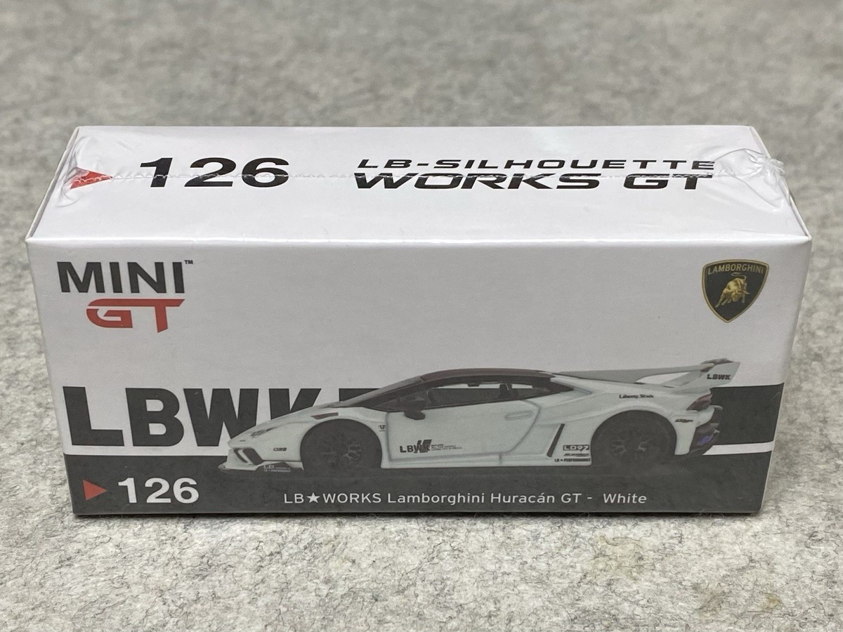 MINIGT 126 LB★WORKS ランボルギーニ　ウラカン　GT ホワイト MINIGT.com – Welcome to the World of 1:64!