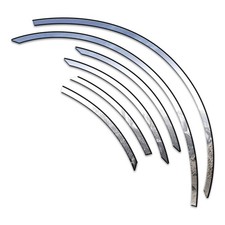 6p Luxury Fx Chrome Fender Trim Wgasket Cut To Rocker Fits 10-19 Ford Taurus 6p Luxury Fx Chrome Fender Trim Wgasket Cut To Rocker Fits 10-19 Ford Taurus