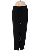 Ann Taylor Women Black Track Pants S