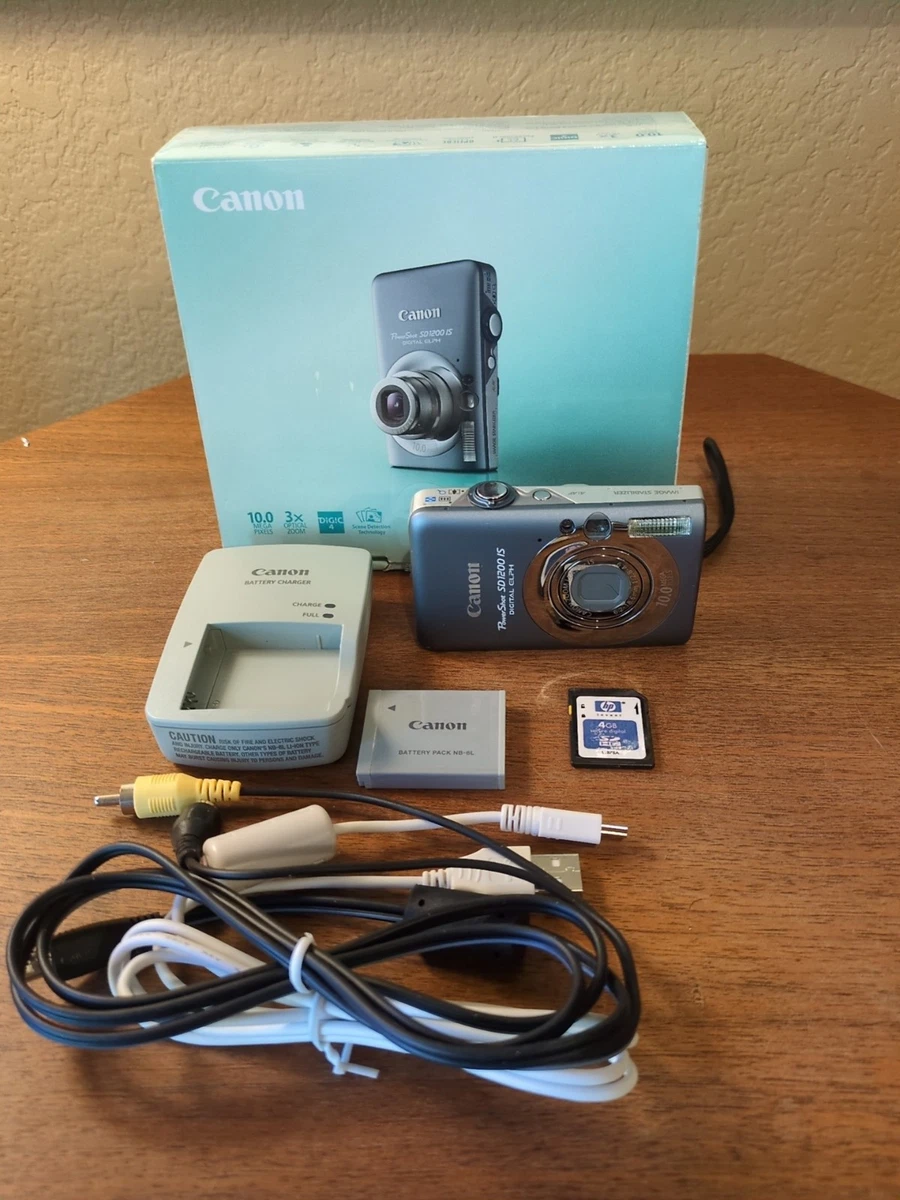 Canon PowerShot SD1200 IS Digital Cameras with PictBridge Support