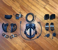 Valve Index FULL KIT | VR Headset + Controllers + Base Stations + Cable Clips