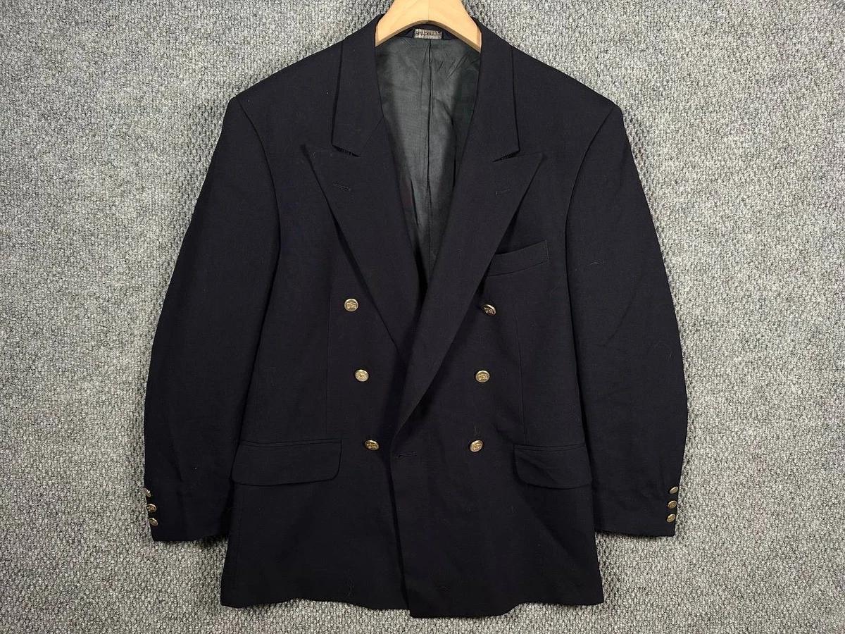 Burberry Blue Double-Breasted Suits & Blazers for Men for sale | eBay