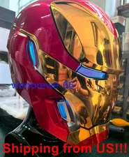 US Now!!! LED Base Stand Bracket or Iron Man MK50 1:1 Wearable Helmet COS Remote