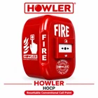 Howler HOCP Resettable Conventional Fire Alarm Call Point Key-Reset ABS Plastic