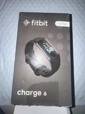 Fitbit Charge 6 Activity Tracker Black - GPS, Heart Rate -open box