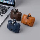 Earbuds Cover for Sony WF-1000XM6 Stylish and Practical PU Leather Carrying Case