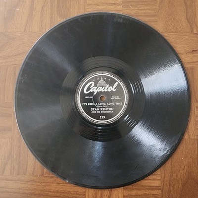 Lot of 2 Vintage 78 RPM Swing Records   Stan Kenton and His Orchestra (Capitol)
