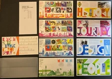 London 2012 Olympic TORCH RELAY ROYAL MAIL CACHET FULL SET OF 4 + INSERTS PHOTO