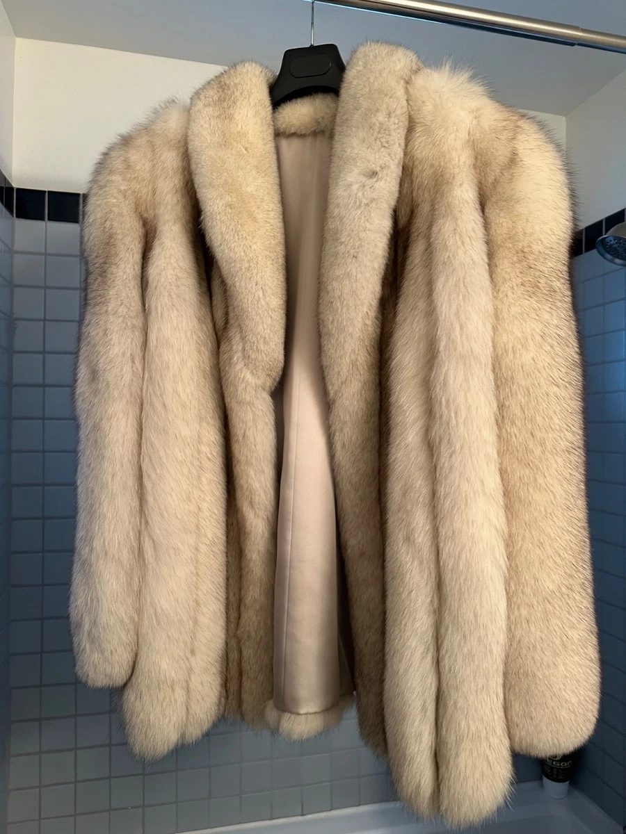 Fox Fur Outer Shell Silver Coats, Jackets & Vests for Women for