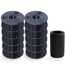 SUNLU 10x 1KG PETG Black 3D Printer Filament 1.75mm PETG 10KG High Toughness