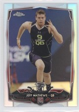 2014 Topps Chrome Refractor Jeff Mathews #113 g7l