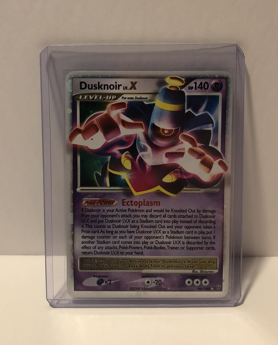 DUSKNOIR LV X Pokemon Diamond & Pearl Stormfront #96/100 HOLO