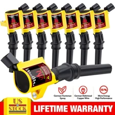 8 High Performance Ignition Coil For 2000-2004 Ford F150 Expedition 4.6L 5.4L