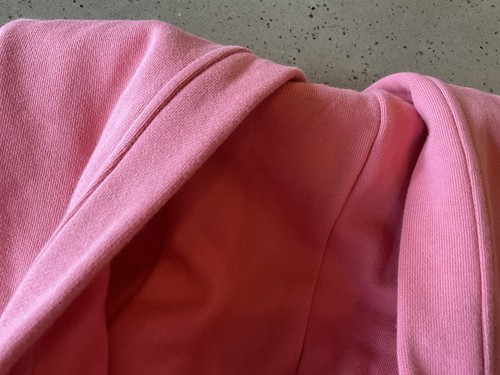 CLEO HARPER size L 14 pink logo cropped OPERA hoodie sweat Shirt - Picture 21 of 23