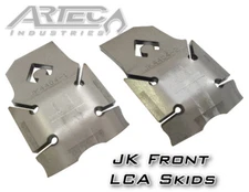 For JK Front LCA Skids Artec Industries