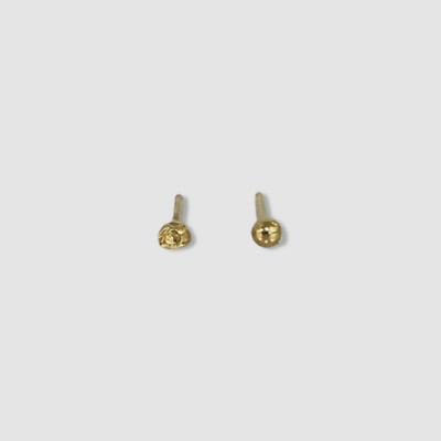 $140 Zoe Lev Women's 14k Yellow Gold Ball Stud Earrings