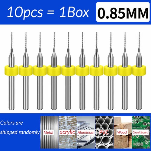1.0 mm-5.0 mm Carbide PCB CNC Solid Carbide 10pcs Micro Drill Bits Milling - Picture 33 of 82