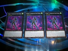 3x Number 75: Bamboozling Gossip Shadow 1st Edition Common BLC1-EN110 Yu-Gi-Oh!