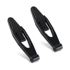 Pair Hood Latch Base Strap Fit for 87-06 Kenworth T600 Peterbilt 357 New