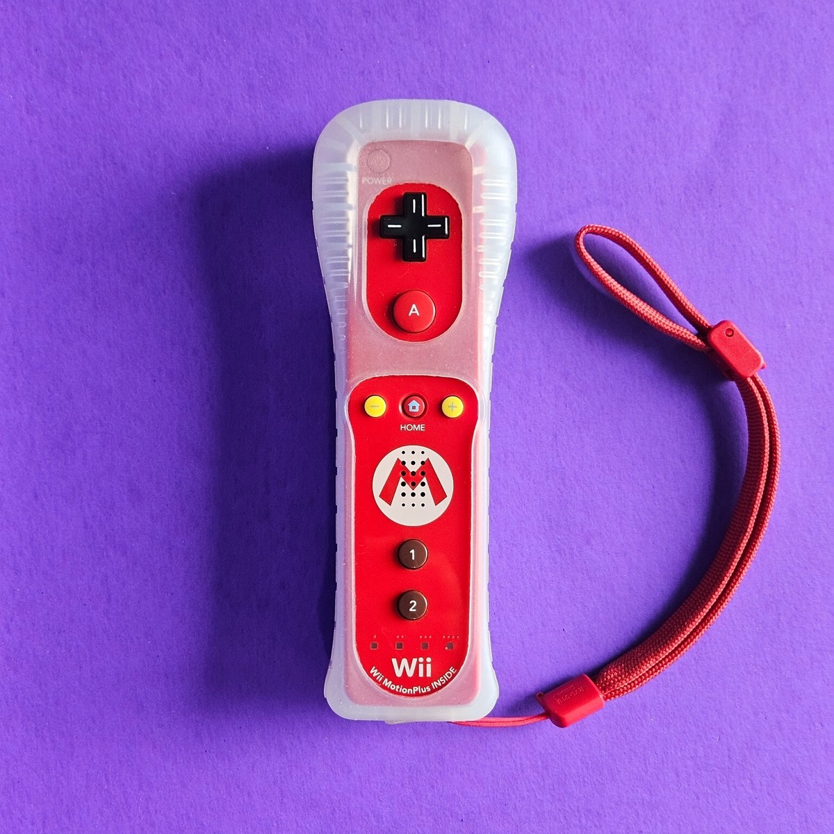 Nintendo Wii Play: Motion Plus Wii Remote - Red