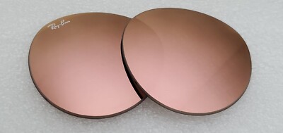 NEW Ray-Ban RB3447 ROUND Replacement lenses Brown Bronze Mirror 50mm