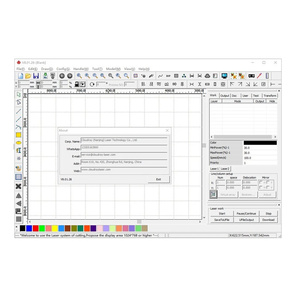CO2 Laser Controller Ruida RDC6442S für Lasergravur schneiden Maschine - Bild 4 von 4