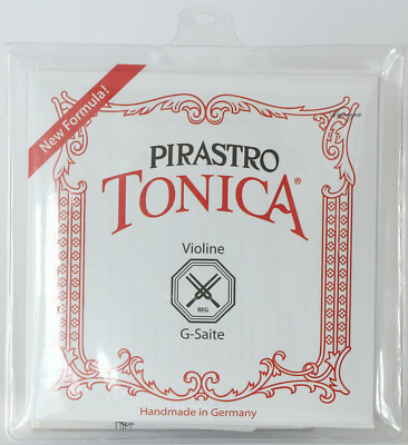 Pirastro Tonica 4/4 Violinsaiten-Set, mittlere Stärke mit Kugelkopf E
