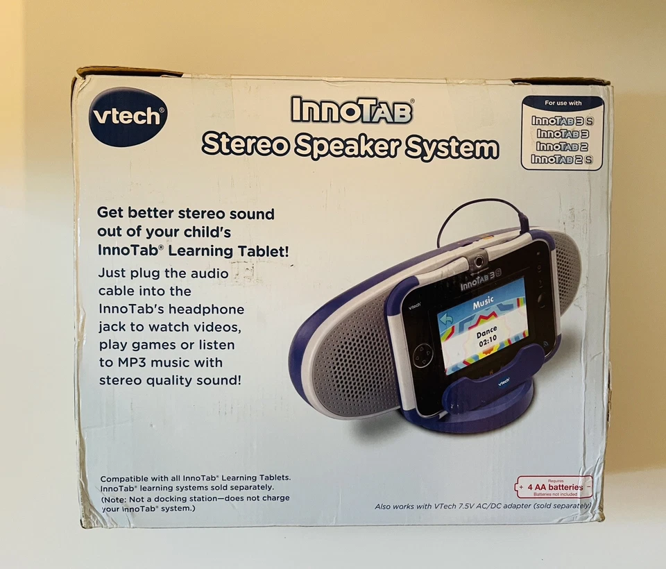 Brand New! VTech InnoTab Stereo Speaker System (Brand New) - Image 2 of 2