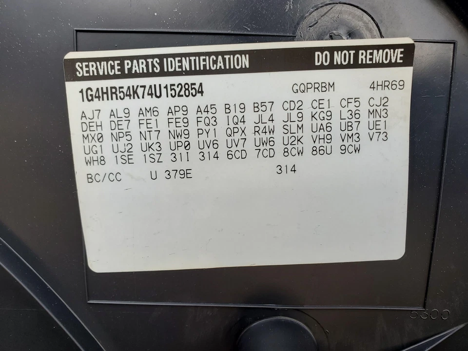 Motor techo corredizo Buick LeSabre 2000-2005 Foto 4 de 4