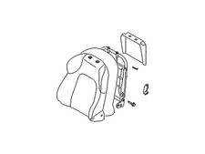 New Genuine Hyundai Front Left Seat Back For 01-08 Tiburon Pn 88300 2c100gaa New Genuine Hyundai Front Left Seat Back For 01-08 Tiburon Pn 88300 2c100gaa