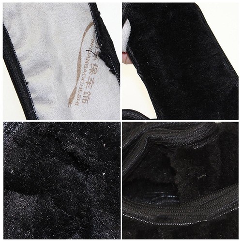 Auto Innenraum Plüsch Warm Lenkrad Bezug Auto Stylisch Winter Kunstfell Set G0 - Bild 5 von 12
