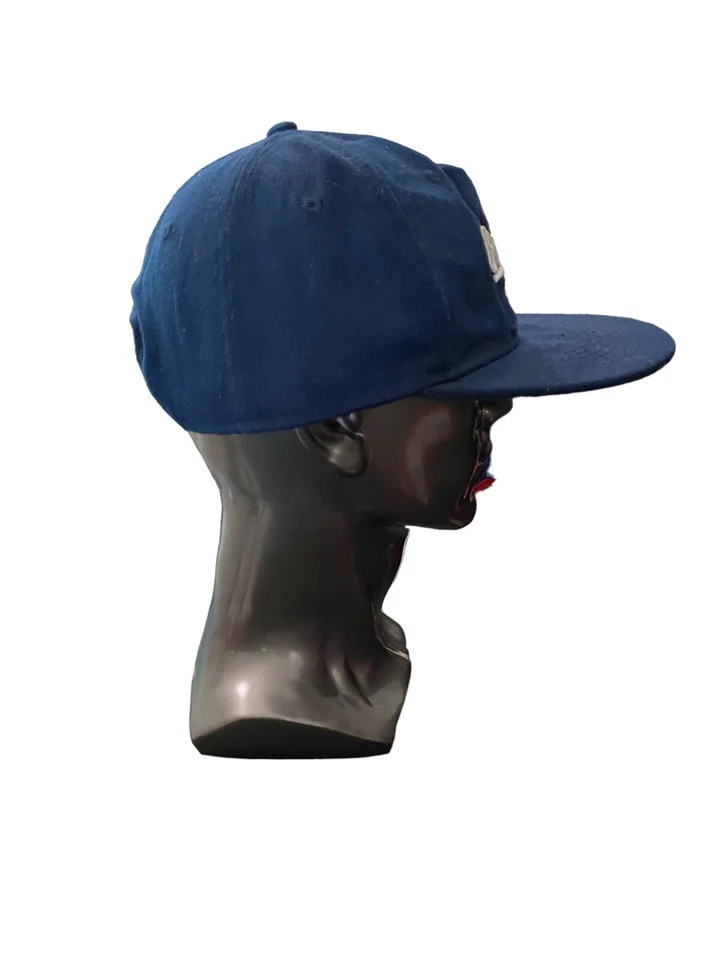 Snapback Custom Company azul con bordado blanco para hombre Foto 4 de 4