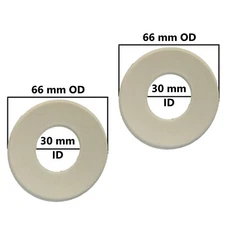 American Standard Flush Valve Seal 7381042-0070A, 66mm X 30mm (2 Pack)
