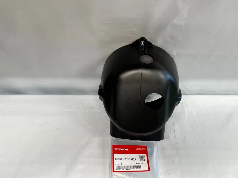 HONDA BLACK HEADLIGHT CASE CT90 TRAIL 90 CT110 TRAIL 110 61301-102-701ZA - Image 4 of 4