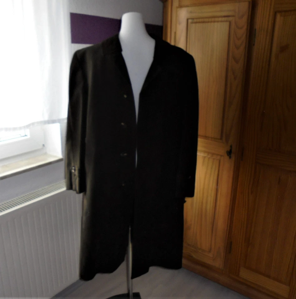 Mantel ❤ Herren Wollmantel Y2K Ganzjahresmantel Gr. 52 Luxusqualität Vintage - Bild 1 von 4