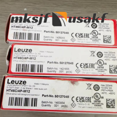 New Original Leuze HT46C/4P-M12 photoelectric sensor US Free tax DHL delivery