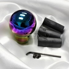 Jdm Racing Neo Chrome Ball Aluminum Manual Mt Gear Stick Shift Shifter Knob Jdm Racing Neo Chrome Ball Aluminum Manual Mt Gear Stick Shift Shifter Knob