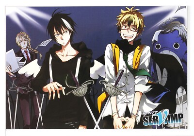Servamp Postcard Monthly Comic Gene B ver Japanese manga Character