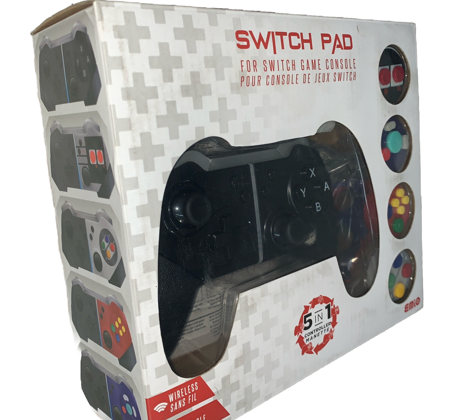 Switch Pad for Nintendo Switch Wireless Connectivity. Emio 5in1 NEW.Fast S eBay