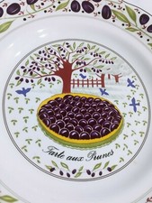 Fine china dessert plates by Gien for Crate &...