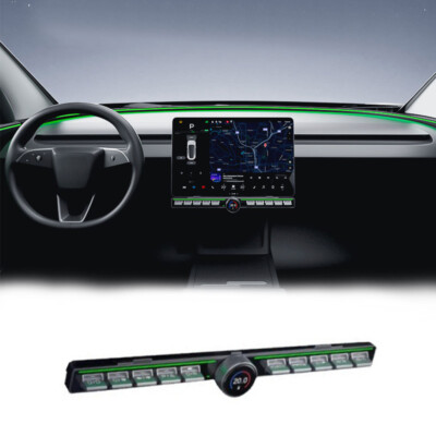 Center Console Physical Control Button Multiple Functions for Tesla Model Y/3