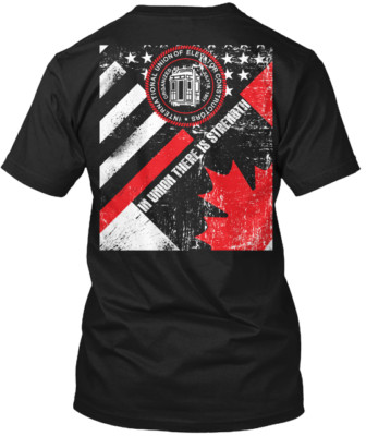 Elevator Constructor s Flag T-Shirt Made in the USA Size S to 5XL