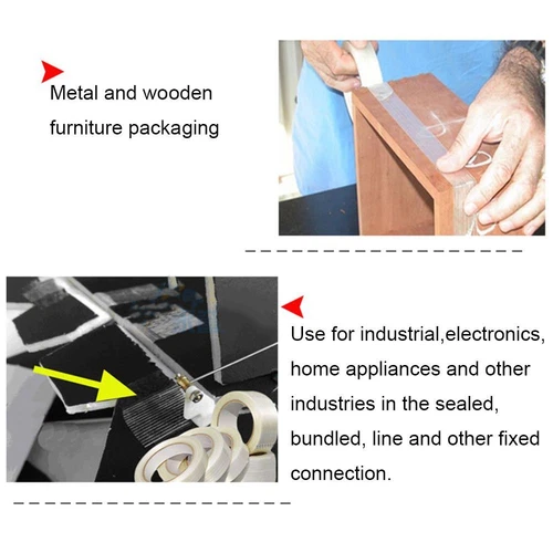 Super Strong Reinforced Tape Adhesive Tape Grid Fiber Tape Glass Fiber Tape - Picture 2 of 18