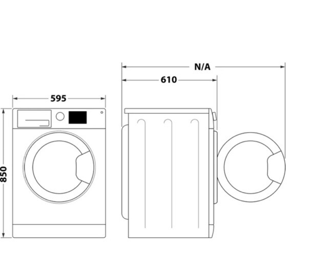 New Boxed Hotpoint H3D81WB UK White 8kg Freestanding Condenser Dryer eBay