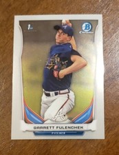 2014 Bowman Draft Chrome #CDP72 Garrett Fulenchek Braves