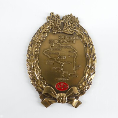 AvD Plakette 2000 km durch Deutschland 2002