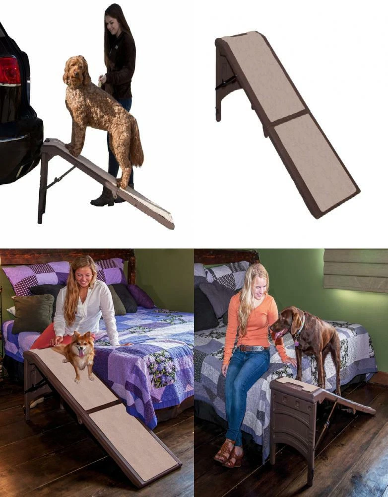 Pet gear free standing pet outlet ramp