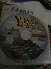 chartbuster karaoke cdg pro disk December 2003