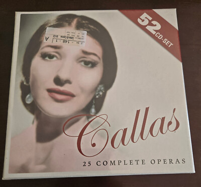 Maria Callas - 25 Complete Operas   52 CD-Box
