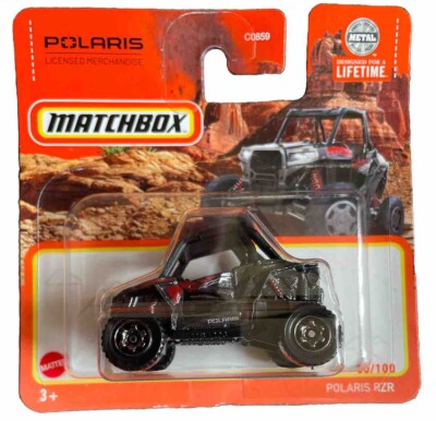Matchbox Polaris RZR 80/100 2024 HVP23 1:64 Modellauto Spielzeug Kinder Buggy